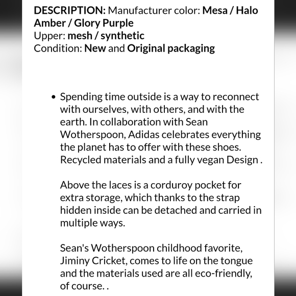 "NEW" Adidas x Sean Wotherspoon Superturf Adventure SW Jiminy Cricket Men's 11 - Picture 9 of 10